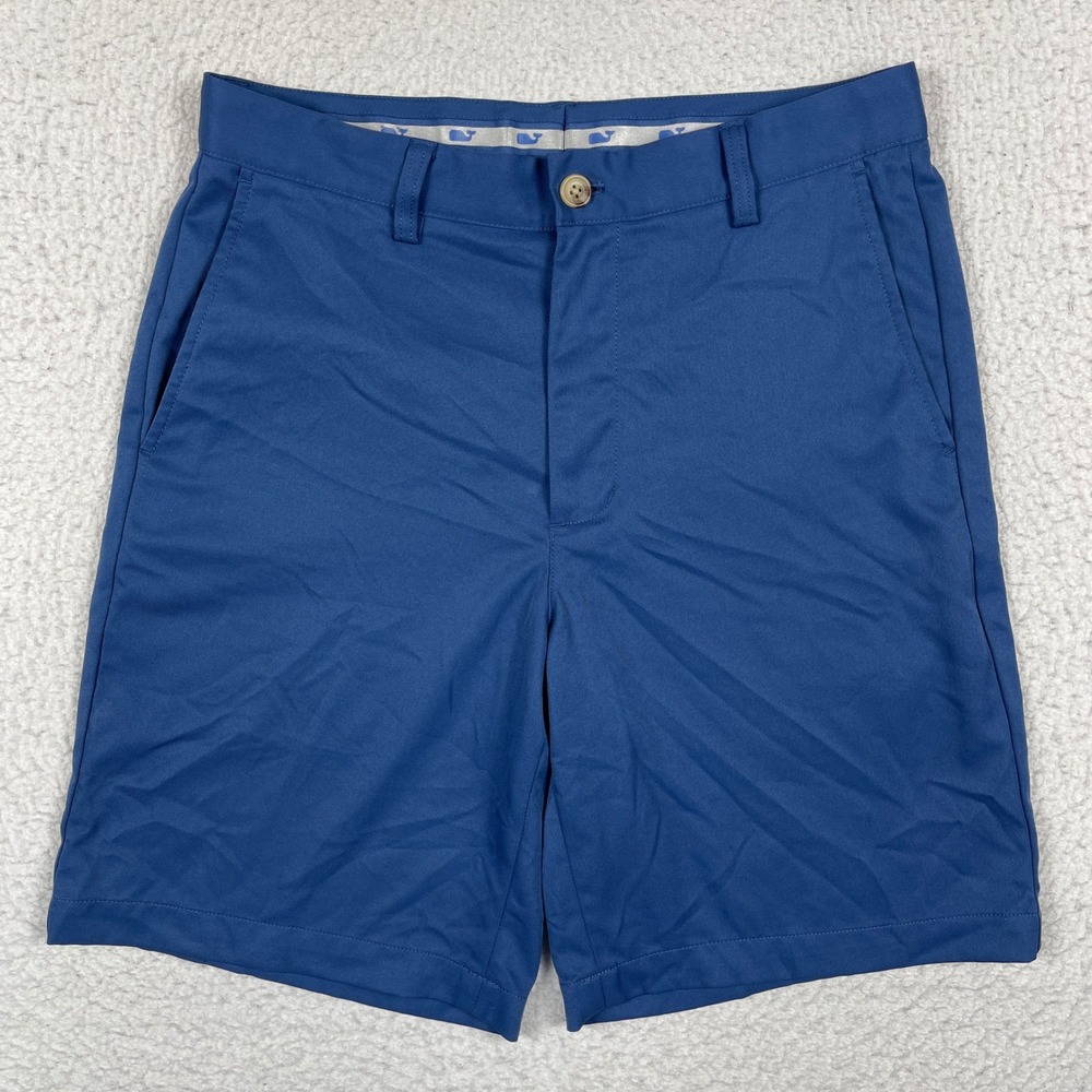 Vineyard Vines Links Short Mens 30 Blue Performance Golf Casual 1H0207
